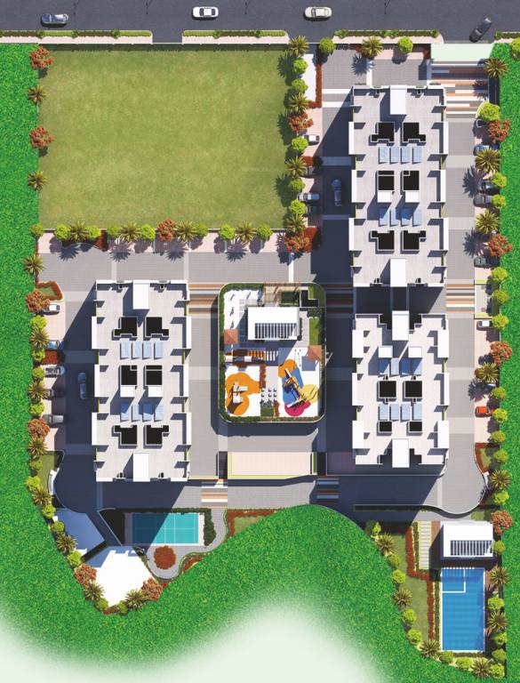  green life Layout Plan