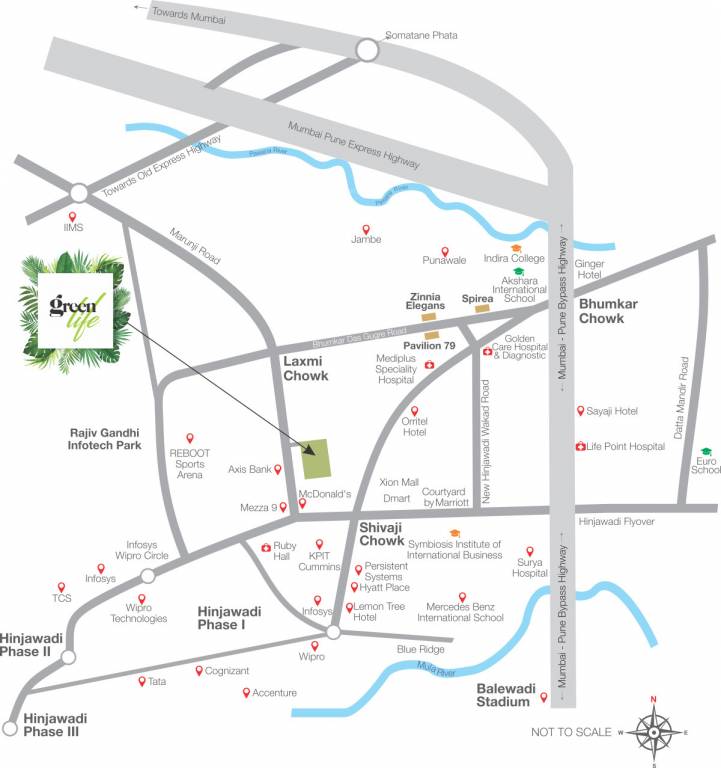  green life Location Plan
