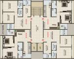  radhe-elegance-block-a-b-c-d-and-e Tower A Cluster Plan