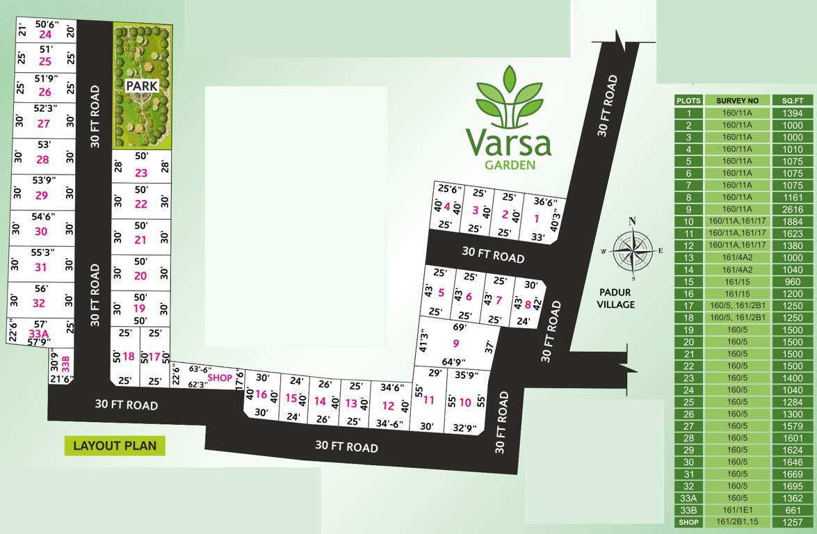  varsha garden Images for layoutPlan