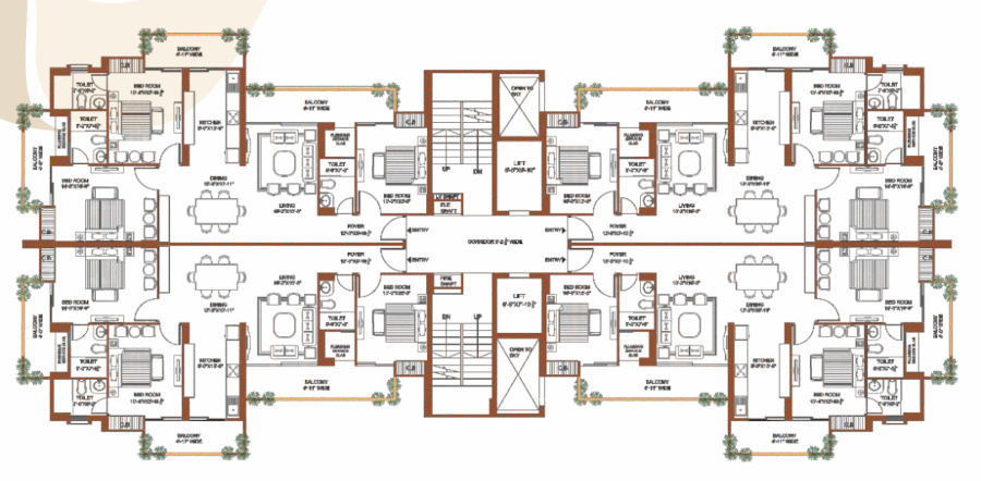 leaf Leaf Cluster Plan