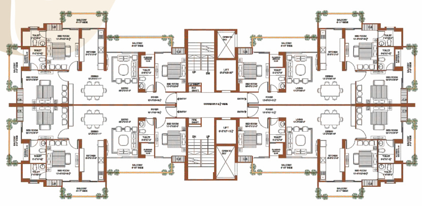 leaf Leaf Cluster Plan