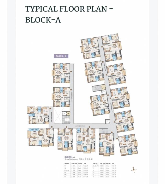  suja elysian Block A Cluster Plan