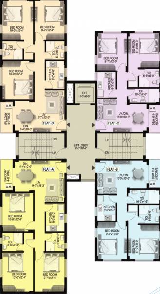  balaji-residency Cluster Plan