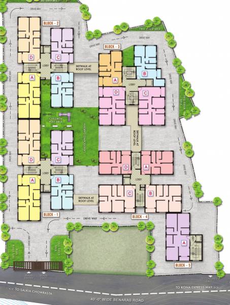  balaji-residency Master Plan