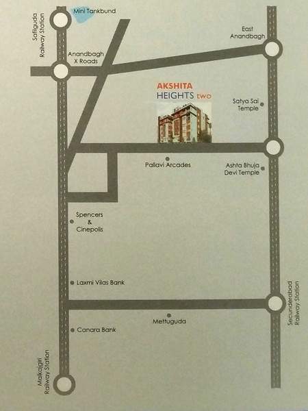  heights two tower ii Location Plan