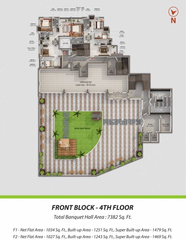  lux insignia Cluster Plan