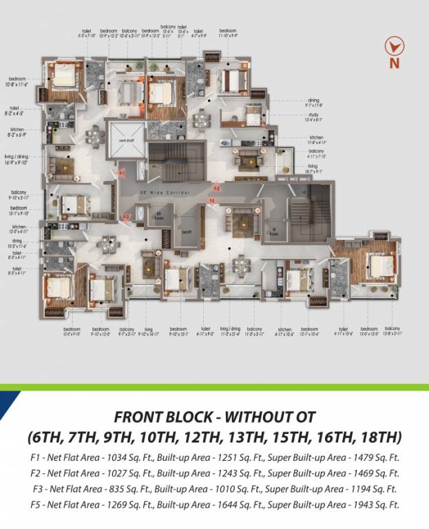  lux insignia Cluster Plan