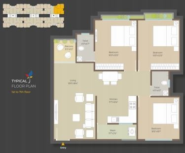  imperia Towar B Cluster Plan