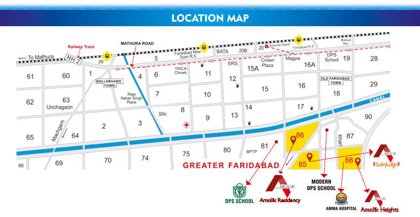 sankalp Location Plan