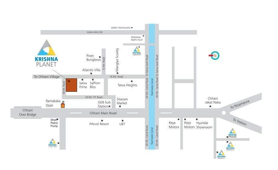  planet Location Plan