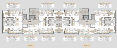  siennaa-at-sarova Siennaa Wing E, Wing F Cluster Plan