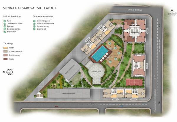  siennaa-at-sarova Layout Plan
