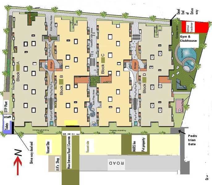  green apartment Master Plan