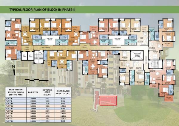  heights Tower A (Ph1) Cluster Plan