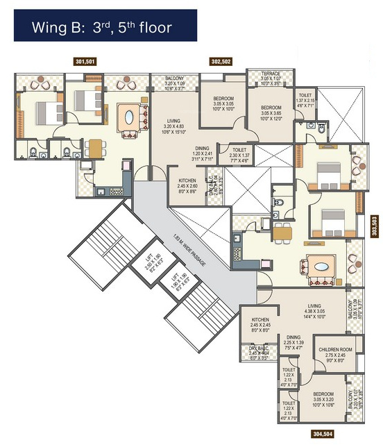  legacy majestic B Cluster Plan