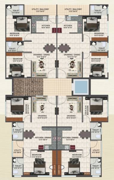 Cluster Plan gagan-palace Cluster Plan