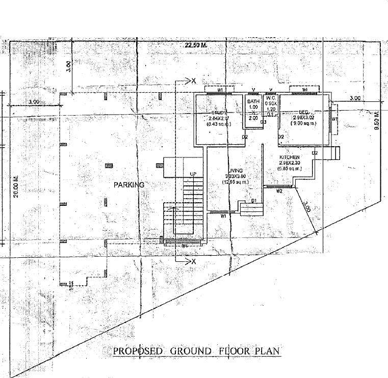  apartment Rudra Apartment Cluster Plan