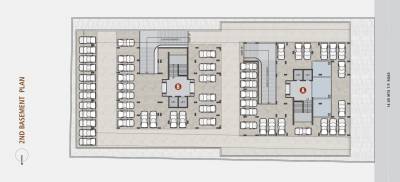  orchid-residency Block A Cluster Plan for 2nd Floor