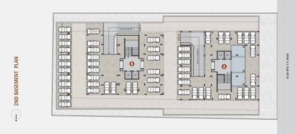  orchid-residency Block A Cluster Plan for 2nd Floor