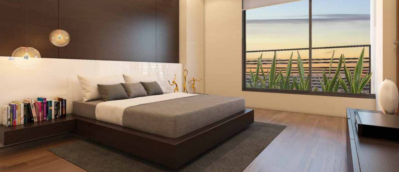  orchid residency Bedroom