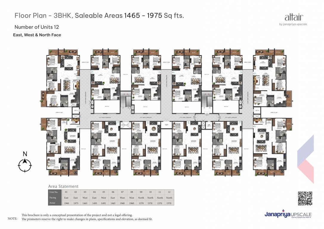  altair by janapriya Sitara B Cluster Plan