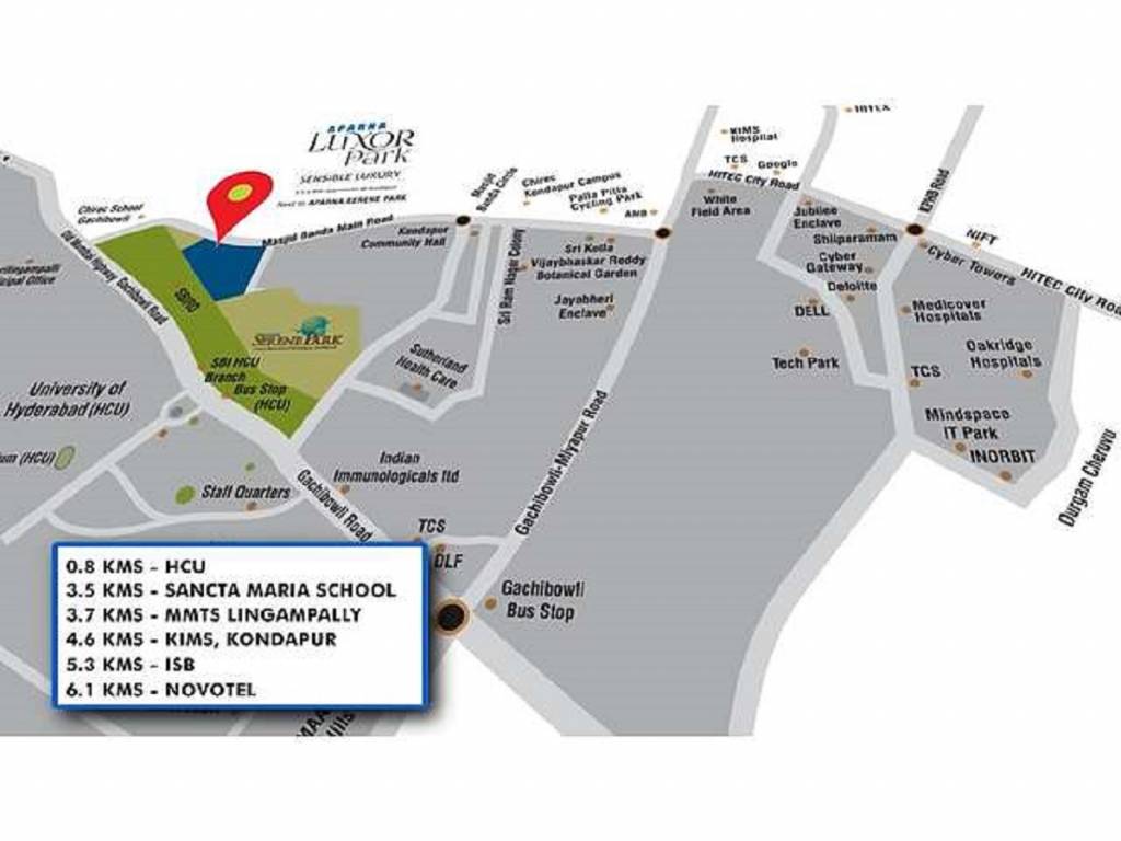  luxor park Location Plan