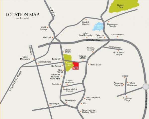  marvel Location Plan