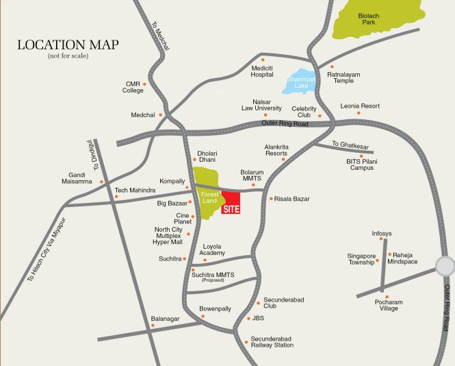  marvel Location Plan