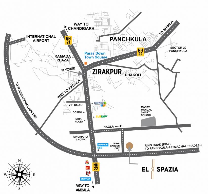  el spazia Location Plan