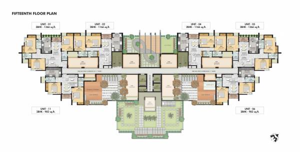 Ruby Royal Tower Cluster Plan royal-tower Ruby Royal Tower Cluster Plan