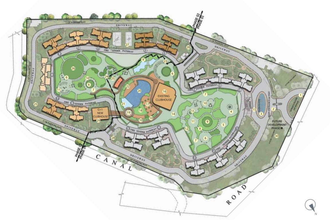  elita garden vista Master Plan
