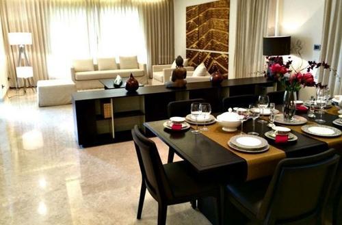  international-city-presidential-villa Living Area