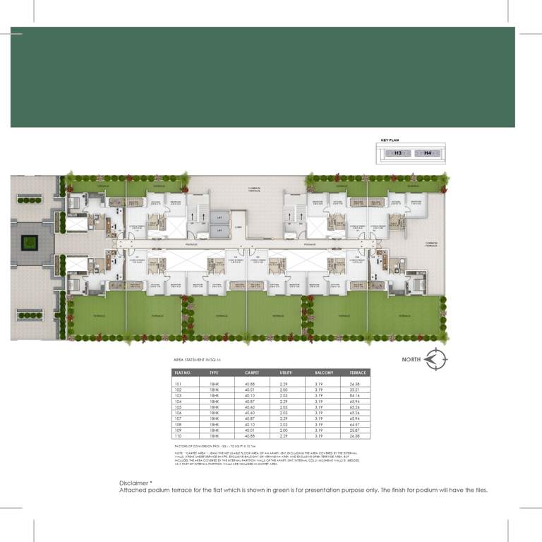 forest trails everglades h3 and h4 H3 Cluster Plan