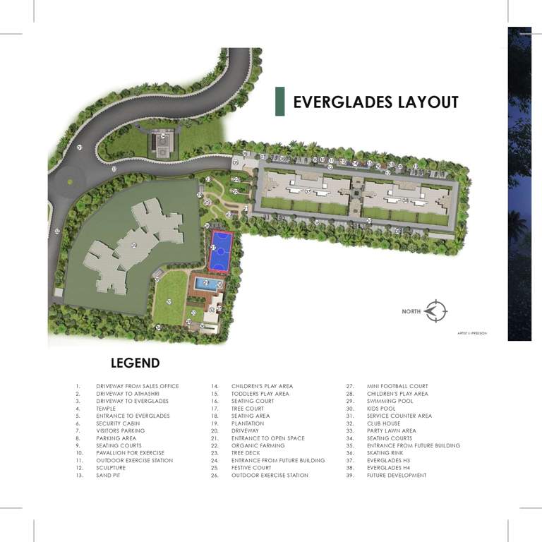  forest trails everglades h3 and h4 Master Plan