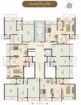 shree-siddhivinayak Shree Siddhivinayak Cluster Plan for 2nd Floor