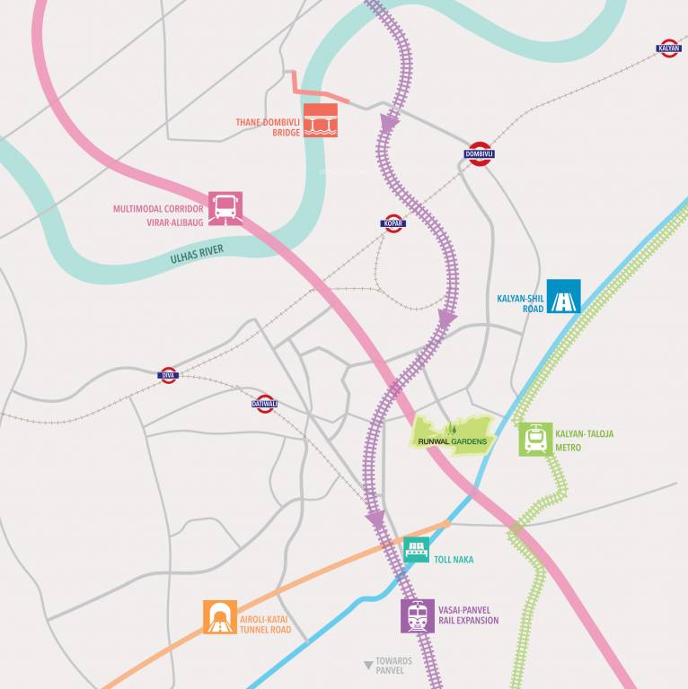 gardens Location Plan