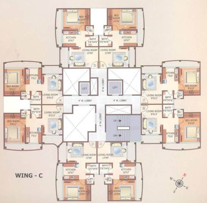  ashish Wing C Cluster Plan