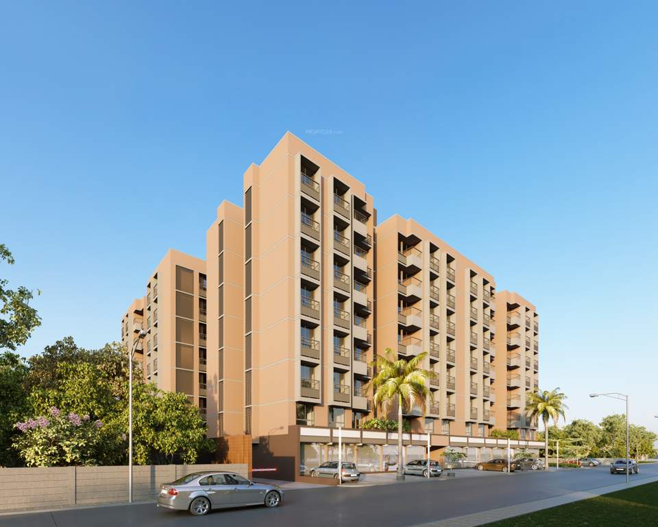  kunj nest 2 & 3 bhk finest living & retails Elevation