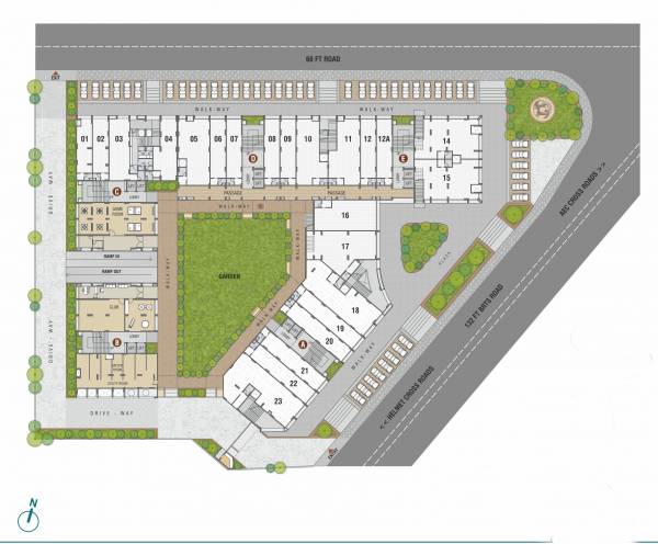 Block A Cluster Plan rajvi-opal Block A Cluster Plan