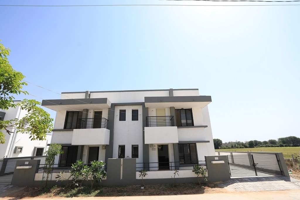  natraj twin bunglows Elevation