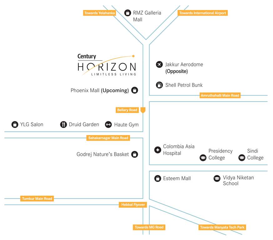  horizon Location Plan