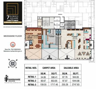  7-business-square 7 Business Square Cluster Plan