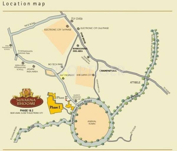 Images for Location Plan of Aryan Suvarna Bhoomi
