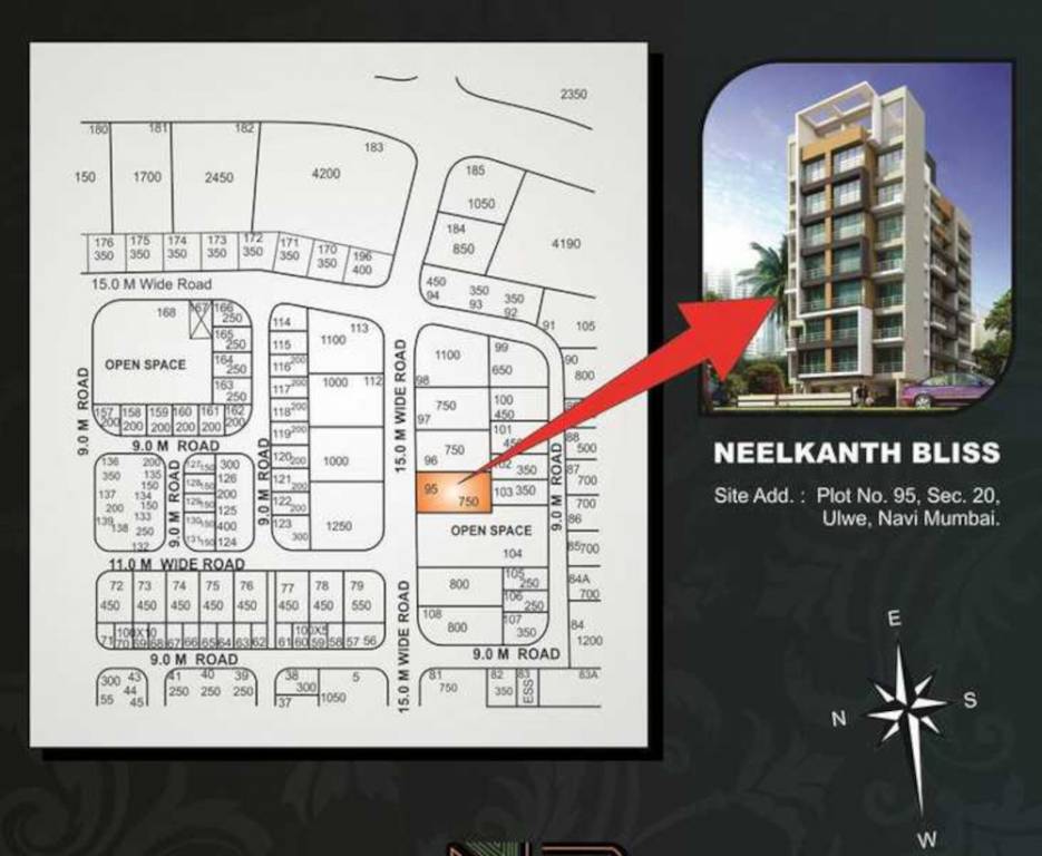  neelkanth bliss Location Plan