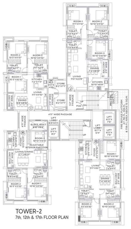  the crown Cluster Plan