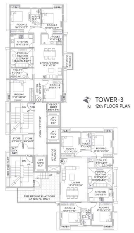  the crown Cluster Plan