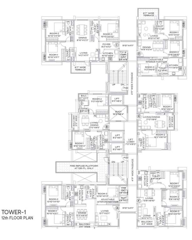  the crown Cluster Plan