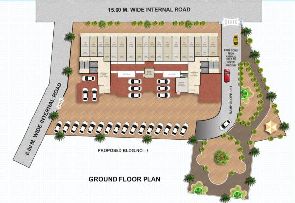  tulip-apartments Cluster Plan