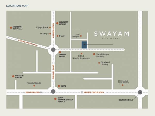  swayam-residency Location Plan